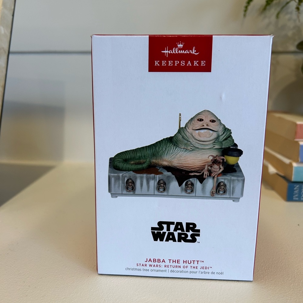 Star Wars Hallmark ornament. Jamba the Hut. Moves and makes sound.